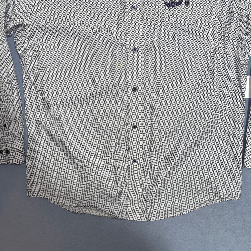 Ariat Relentless Geometric Print Button Down Shir… - image 7
